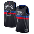 Detroit Pistons Jordan Statement Edition Swingman Jersey - Blue - Cade Cunningham - Unisex