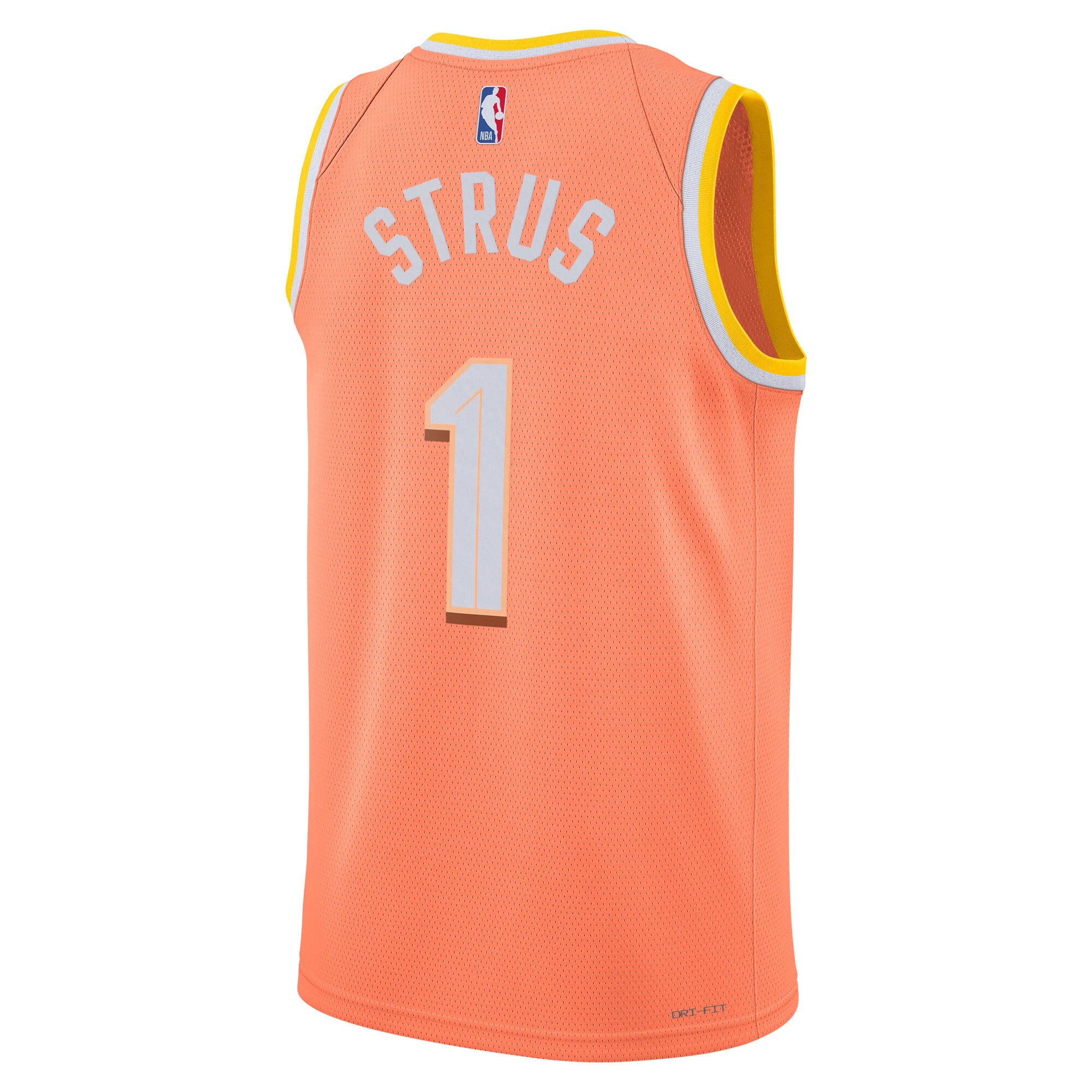 Cleveland Cavaliers Nike 2025/26 City Edition Swingman Jersey - Orange - Max Strus - Unisex