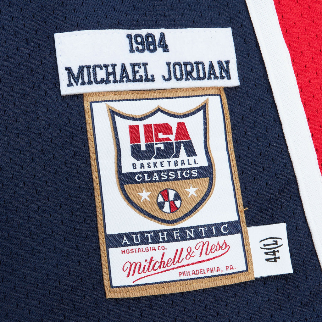 USA Basketball Mitchell & Ness Authentic Jersey Michael Jordan 1984