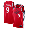 LA Clippers Jordan Brand Statement Edition Swingman Jersey - Red - Bennedict Mathurin - Mens