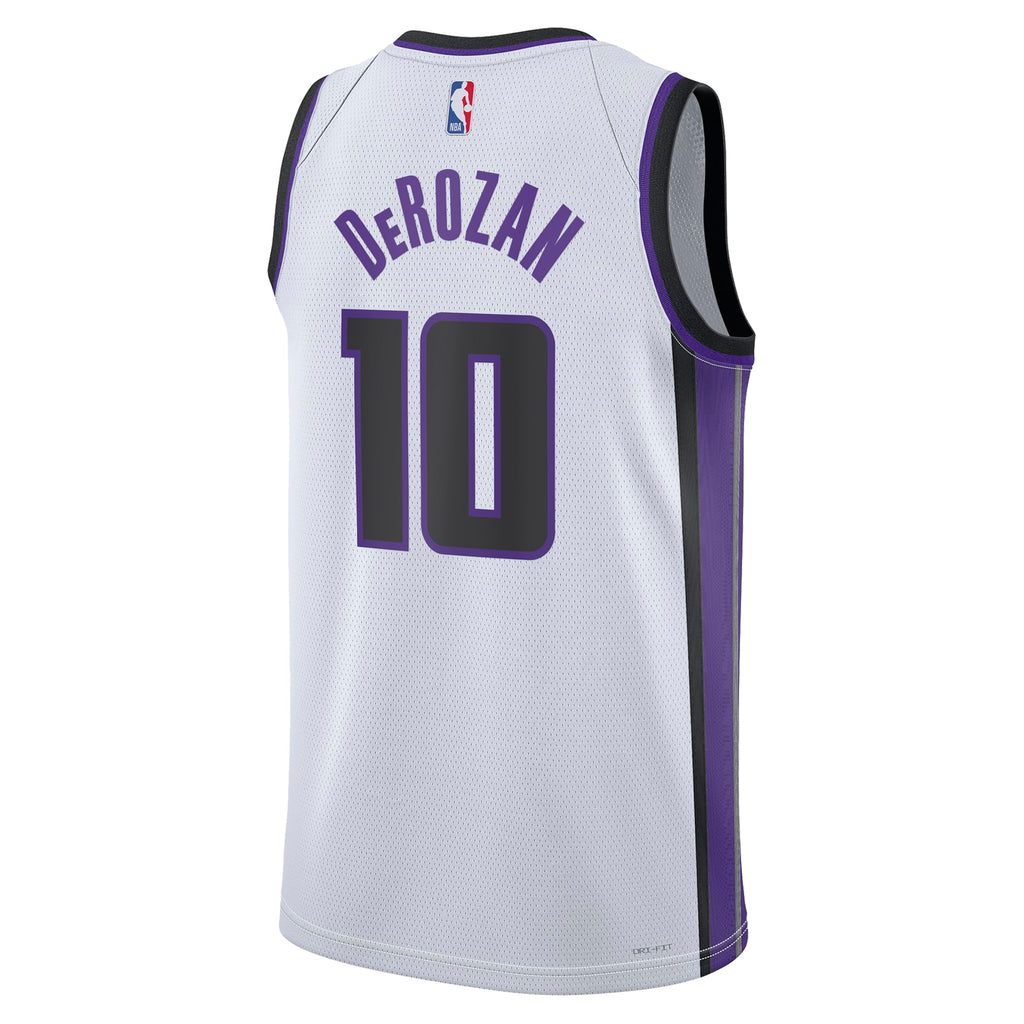 Sacramento Kings Nike Association Edition Swingman Jersey - White - DeMar DeRozan - Unisex