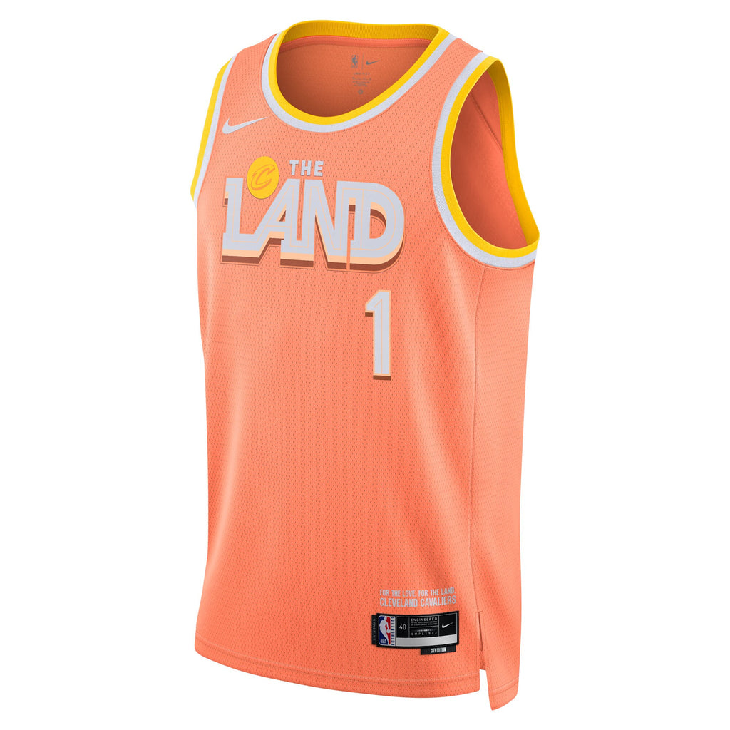 Cleveland Cavaliers Nike 2025/26 City Edition Swingman Jersey - Orange - Max Strus - Unisex