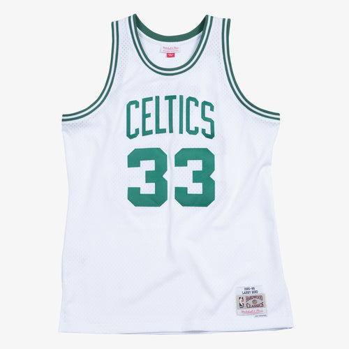 Boston Celtics Mitchell & Ness Swingman Jersey Home Larry Bird 1985-86