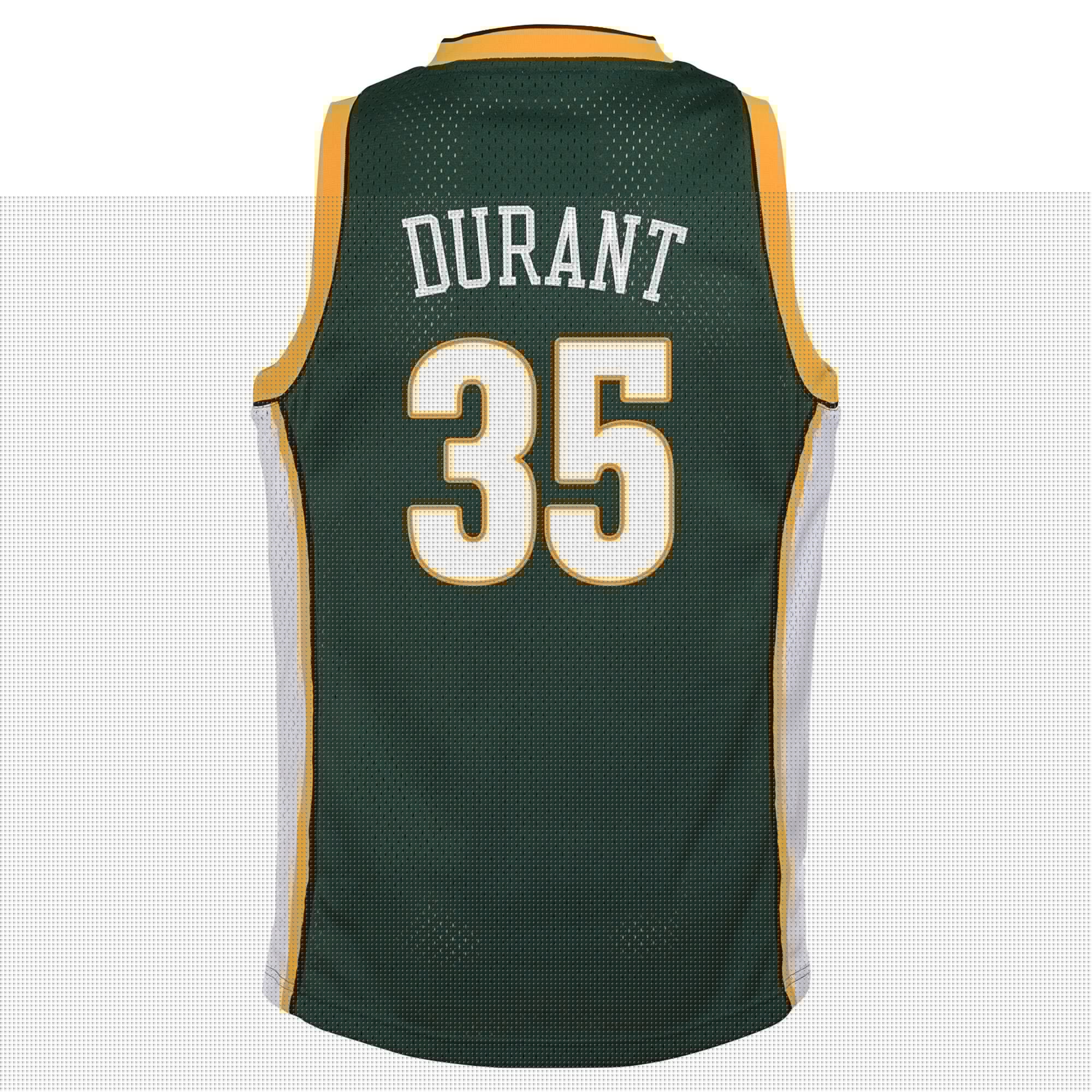 Seattle Supersonics Kevin Durant 2007-08 Hardwood Classics Road Swingman Jersey - White/Green - Youth