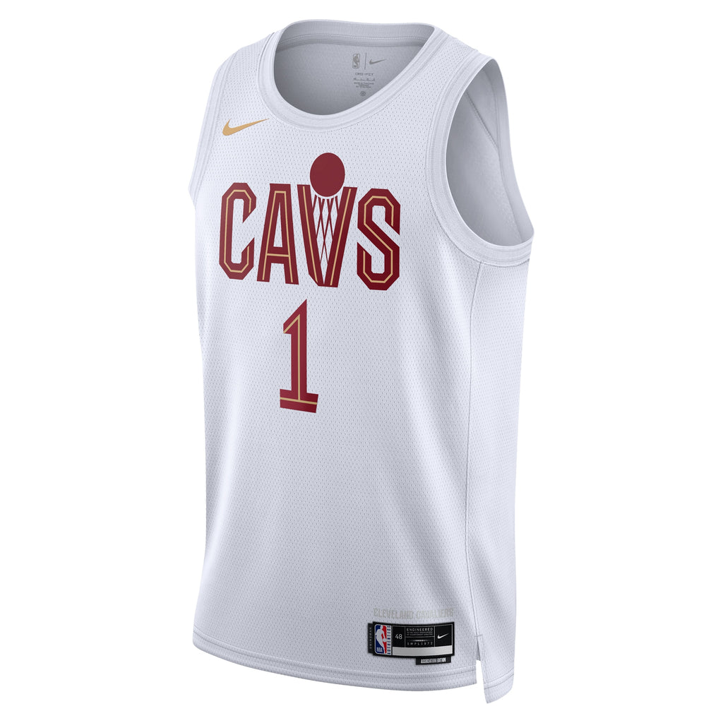 Cleveland Cavaliers Nike Association Edition Swingman Jersey - White - Max Strus - Unisex