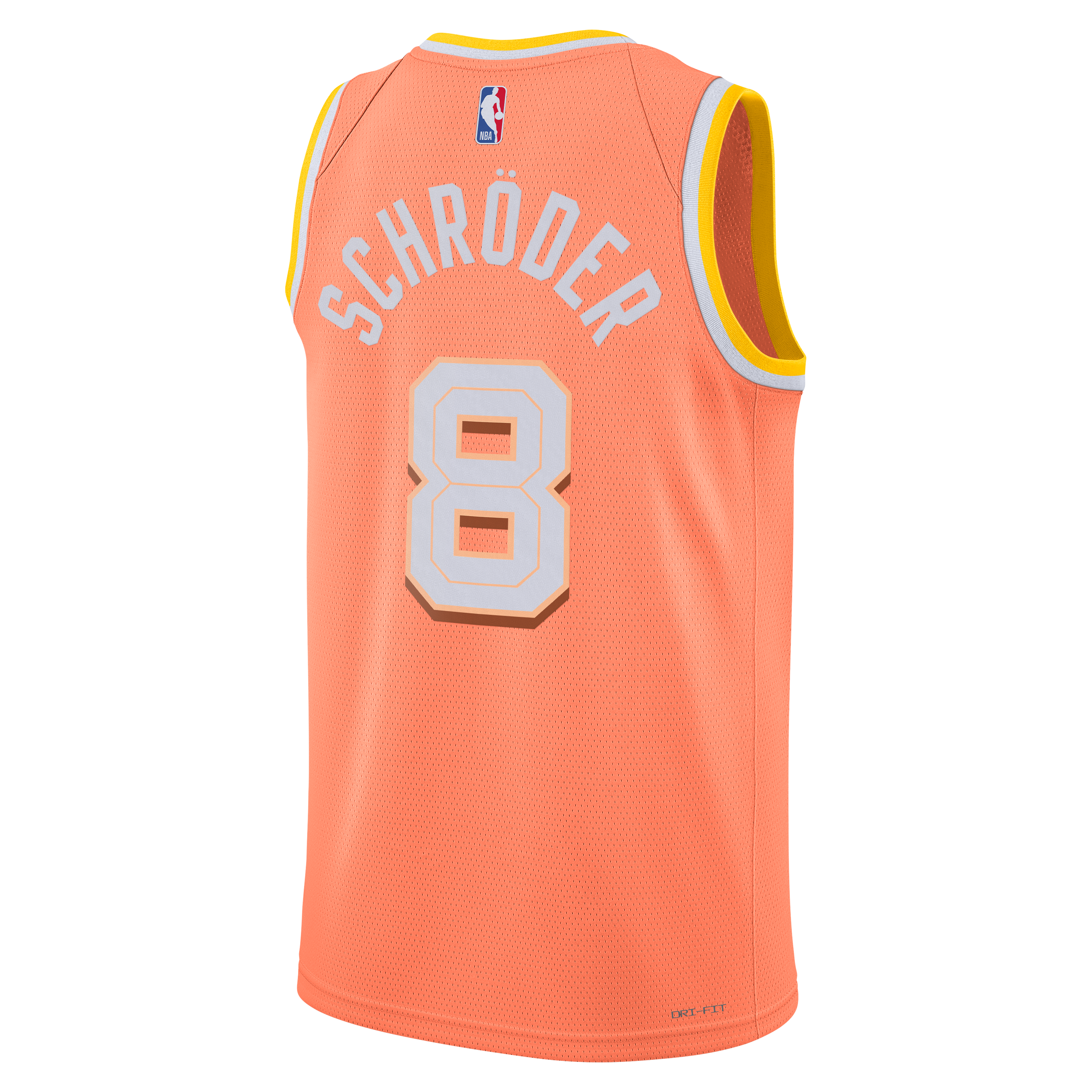 Nike Cleveland Cavaliers 2025/26 City Edition Swingman Jersey - Orange - Dennis Schröder - Unisex