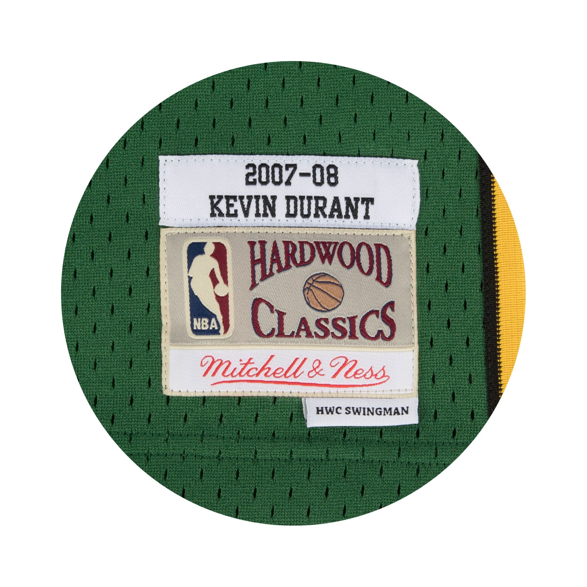 Seattle Supersonics Mitchell & Ness Swingman Jersey Road Kevin Durant 2007-08