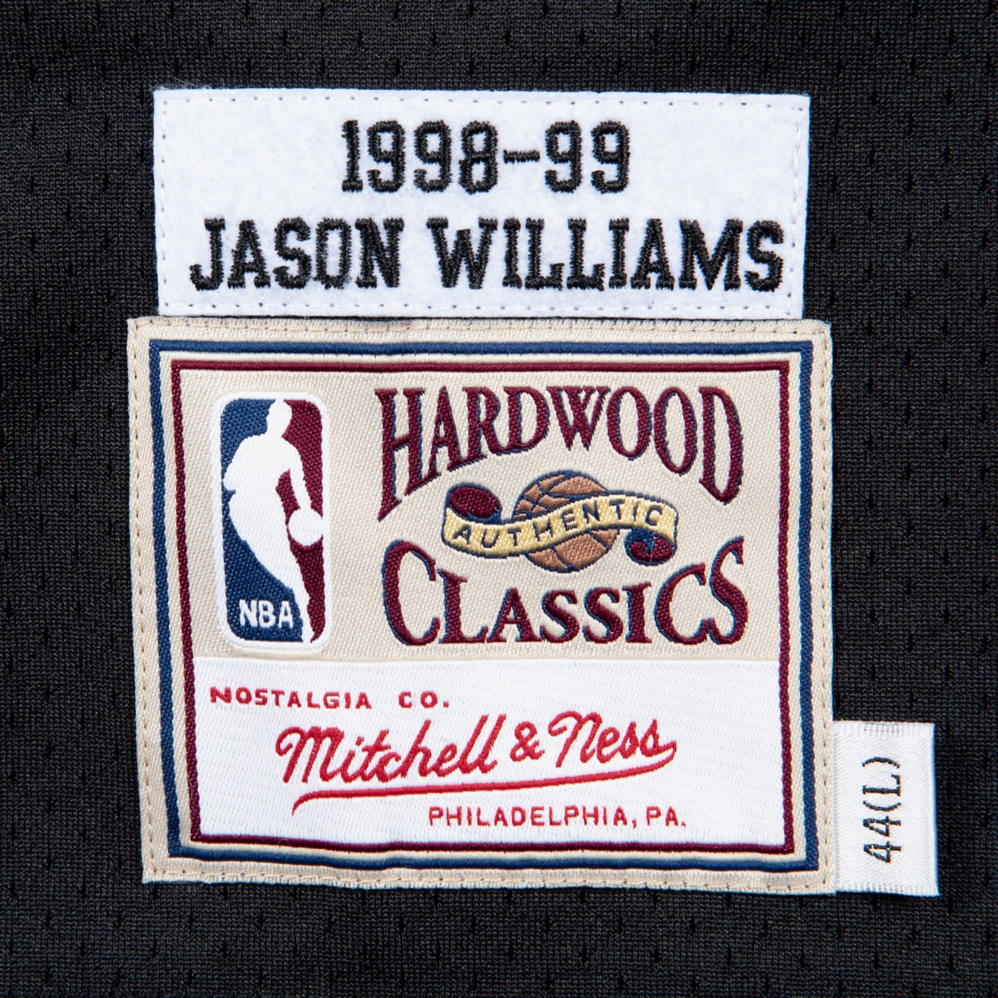 Sacramento Kings Mitchell & Ness Authentic Jersey Jason Williams
