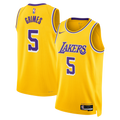 Los Angeles Lakers Nike Icon Edition Swingman Jersey - Gold - Quentin Grimes - Unisex