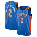 Oklahoma City Thunder Nike Icon Edition Swingman Jersey - Blue - Shai Gilgeous-Alexander - Unisex