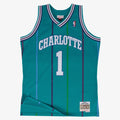 Charlotte Hornets Mitchell & Ness Swingman Road Jersey Muggsy Bogues 1992
