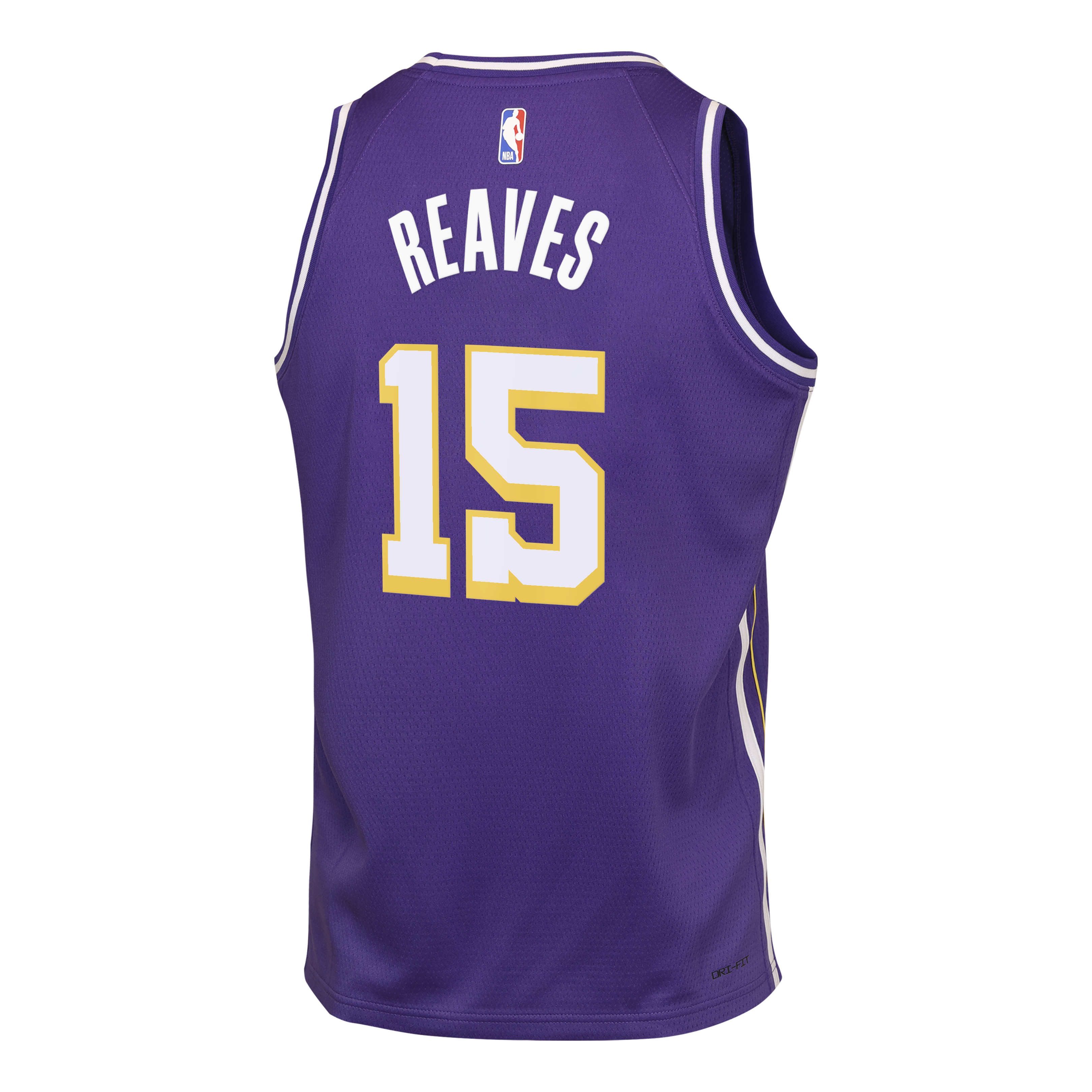 Los Angeles Lakers Jordan Brand Statement Edition Jersey - Purple - Austin Reaves - Youth