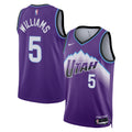 Utah Jazz Nike Replica Icon Edition Swingman Jersey - Purple - Cody Williams - Youth