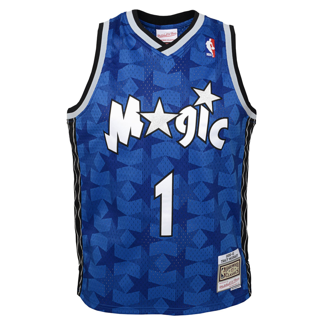 Orlando Magic Tracy McGrady Hardwood Classics Road Swingman Jersey - Youth