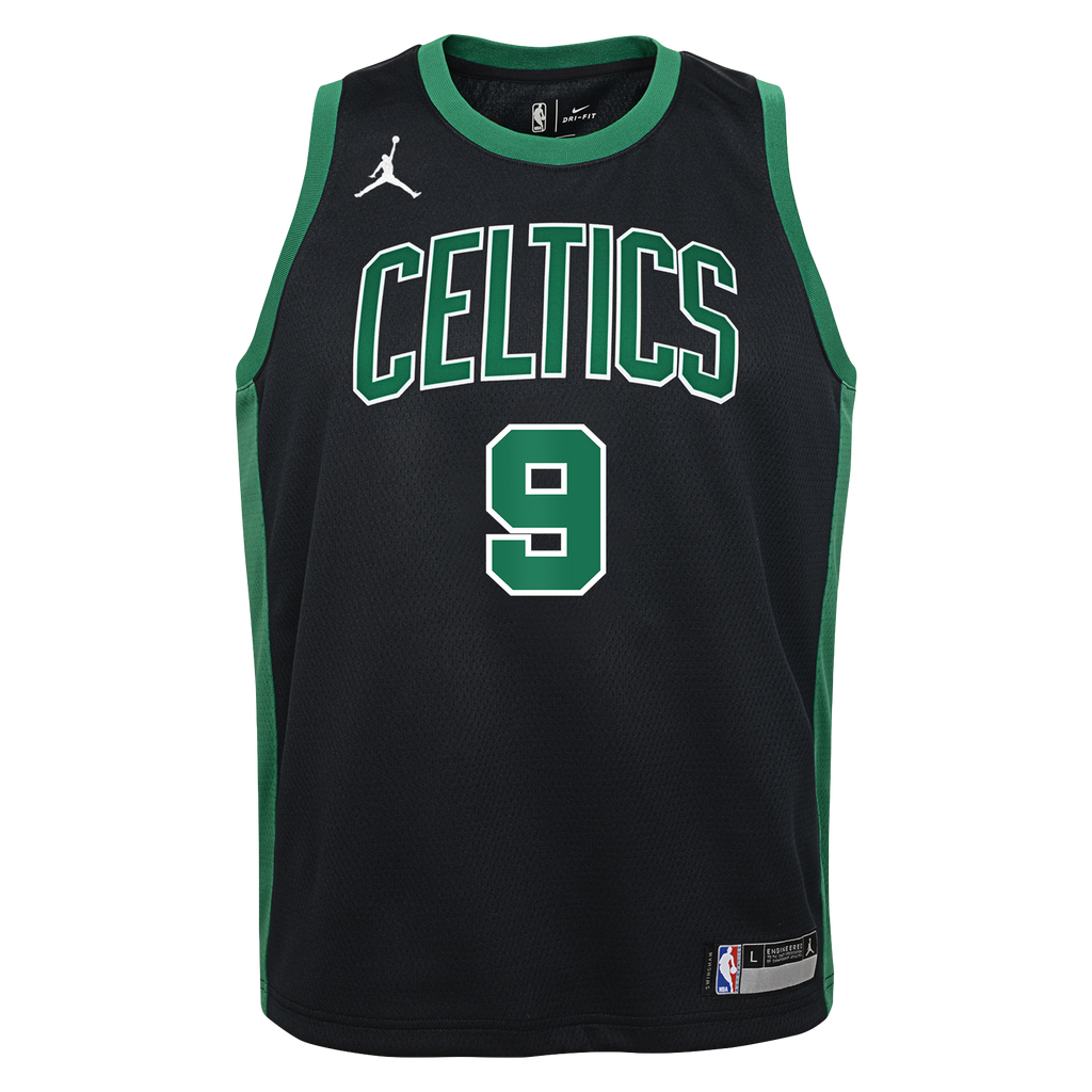 Boston Celtics Jordan Brand Statement Edition Swingman Jersey - Black - Derrick White - Youth