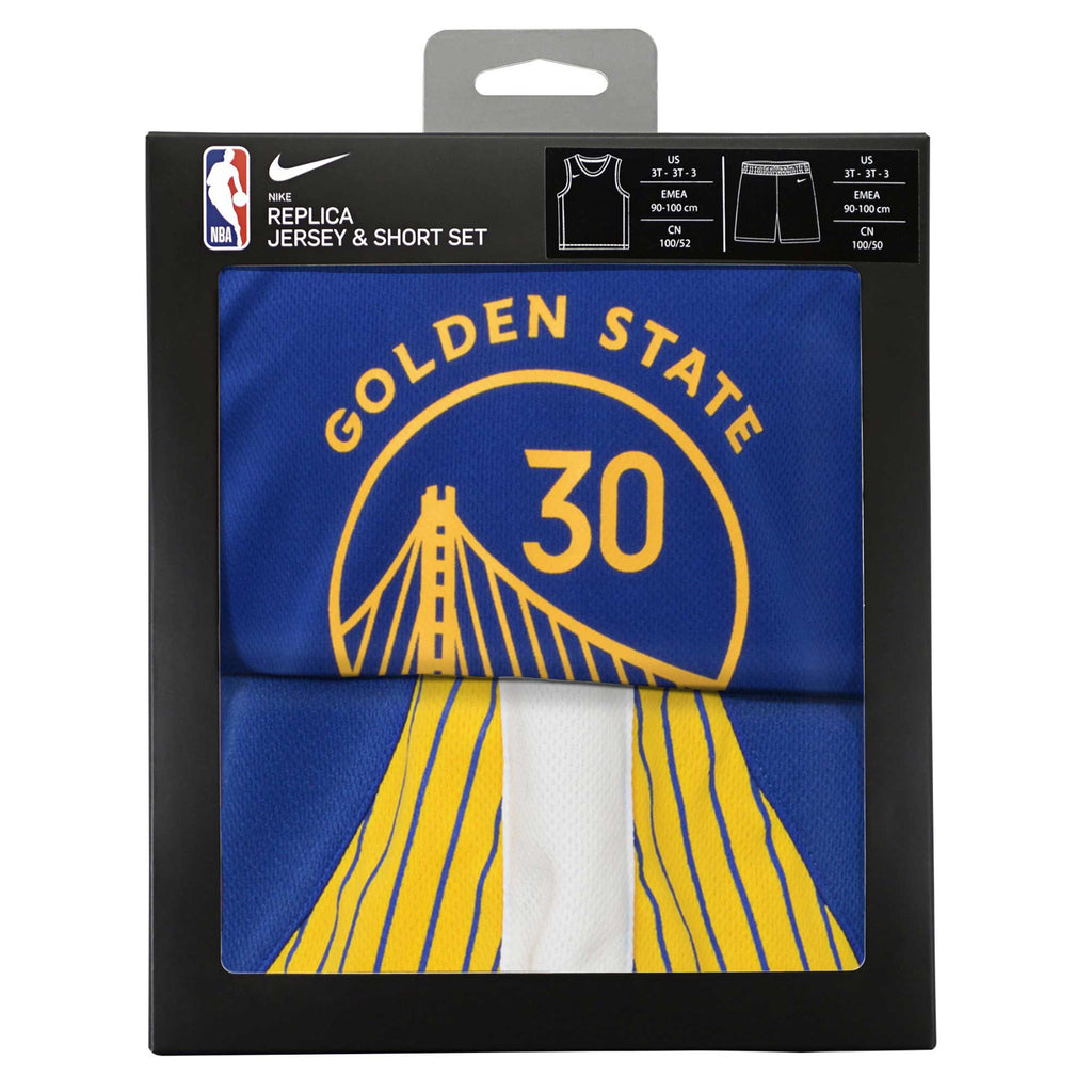 Golden State Warriors Replica Icon Jersey Box Set - Stephen Curry - Infant