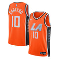 LA Clippers Nike 2025/26 City Edition Swingman Jersey - Orange - Darius Garland - Unisex