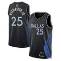 Dallas Mavericks Nike 2025/26 City Edition Swingman Jersey - Black - P.J. Washington Jr. - Unisex