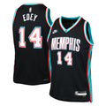 Memphis Grizzlies Nike Classic Edition Jersey - Black - Zach Edey - Youth