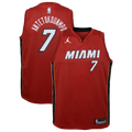 Miami Heat Jordan Brand Statement Edition Swingman Jersey - Red - Giannis Antetokounmpo - Youth