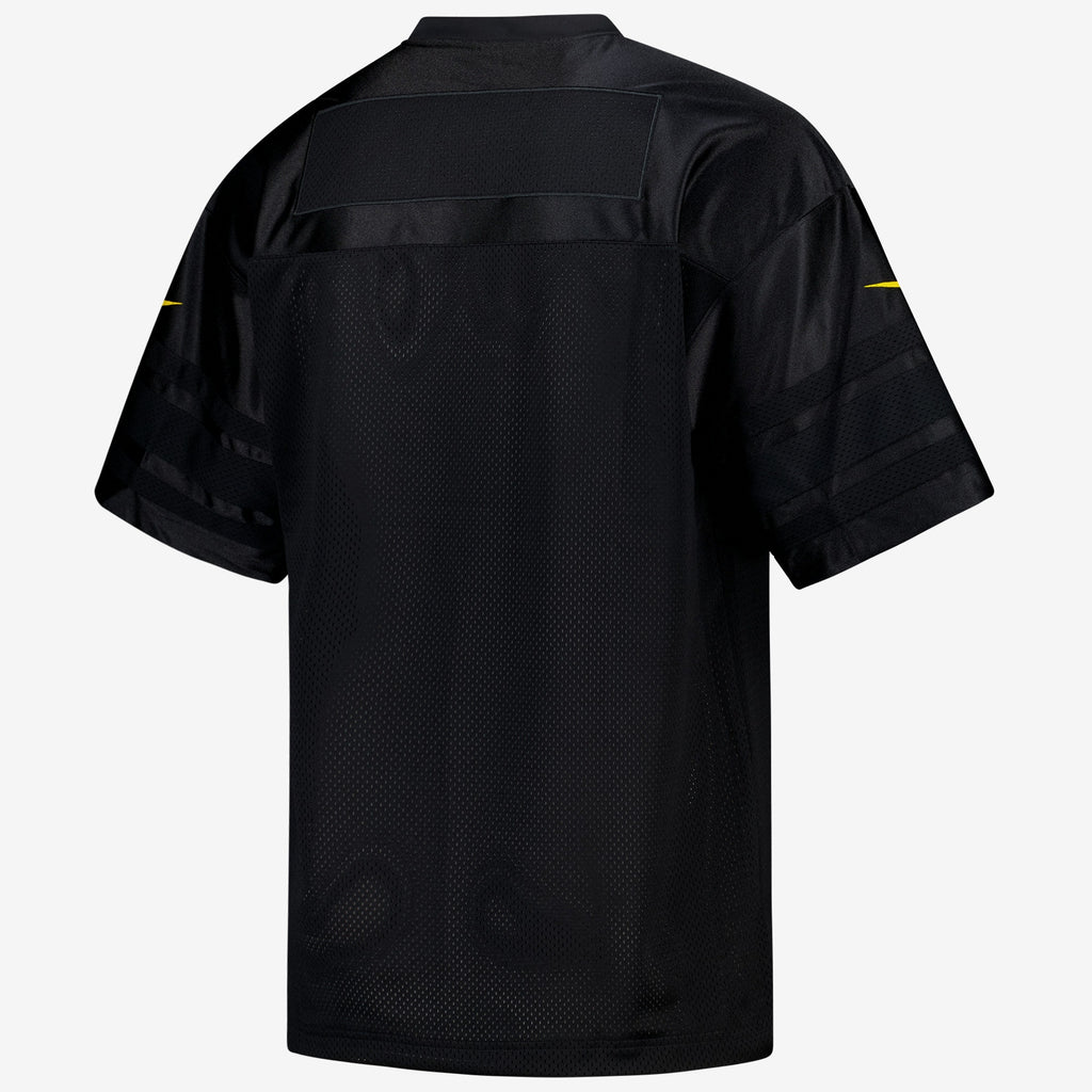 Los Angeles Lakers Nike Courtside Football Jersey - Black - Mens
