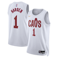 Cleveland Cavaliers Nike Association Edition Swingman Jersey - White - James Harden - Unisex