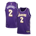 Los Angeles Lakers Jordan Brand Statement Edition Jersey - Purple - Jarred Vanderbilt - Youth
