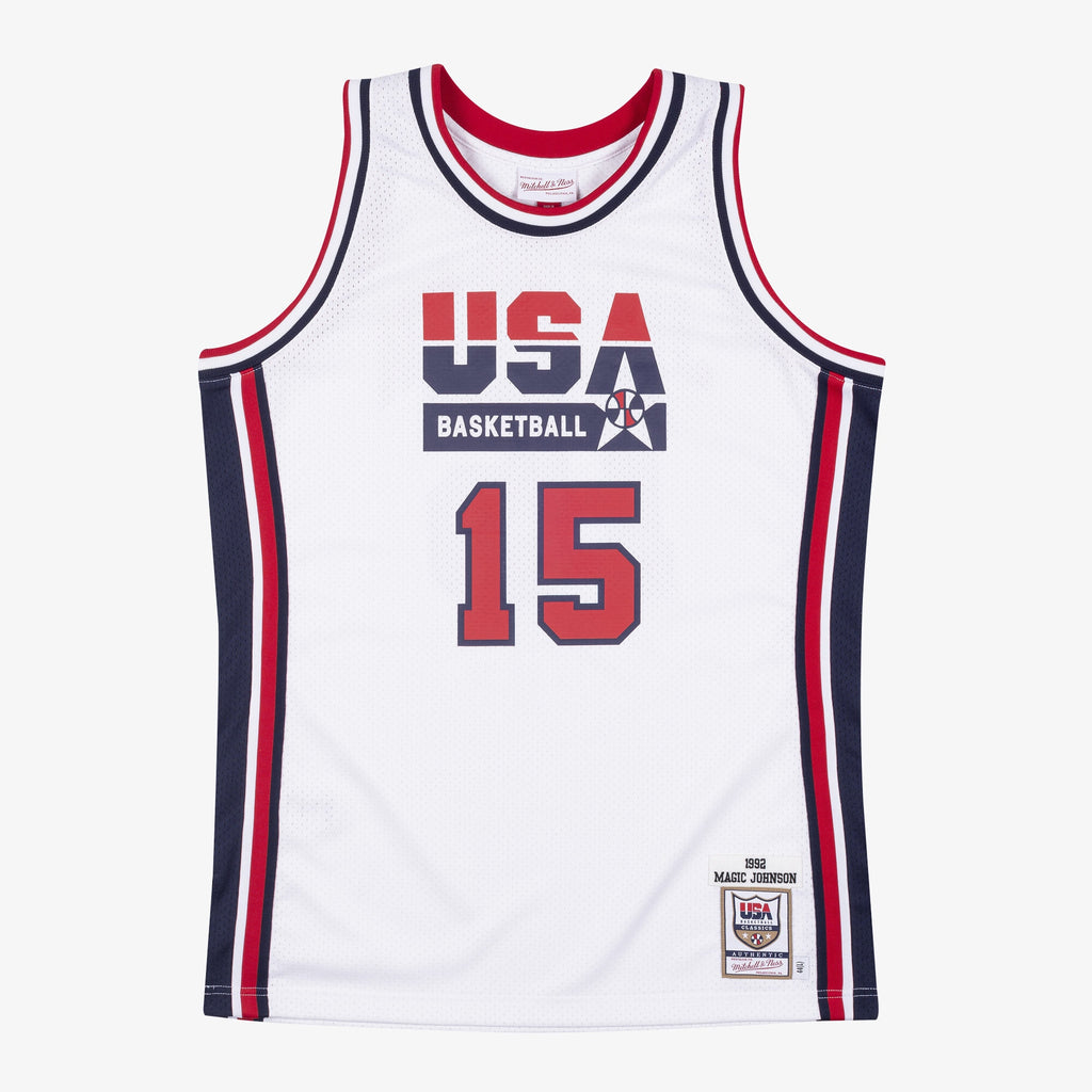 USA Basketball Mitchell & Ness Authentic Jersey Magic Johnson 1992