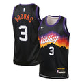 Phoenix Suns Nike 2025/26 City Edition Swingman Jersey - Black - Dillon Brooks - Youth