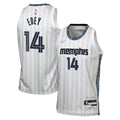 Memphis Grizzlies Nike 2025/26 City Edition Swingman Jersey - Gray - Zach Edey - Youth