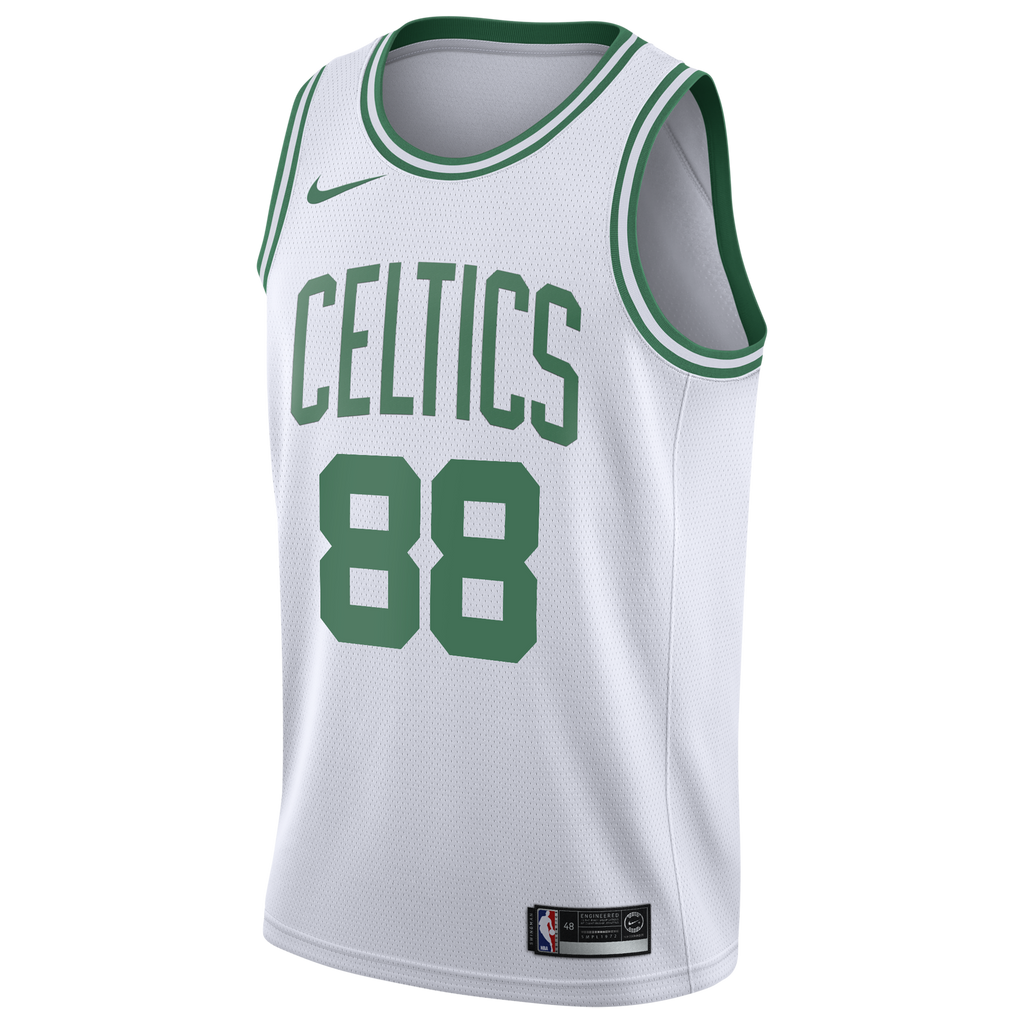 Boston Celtics Nike Association Edition Swingman Jersey - White - Neemias Queta - Youth