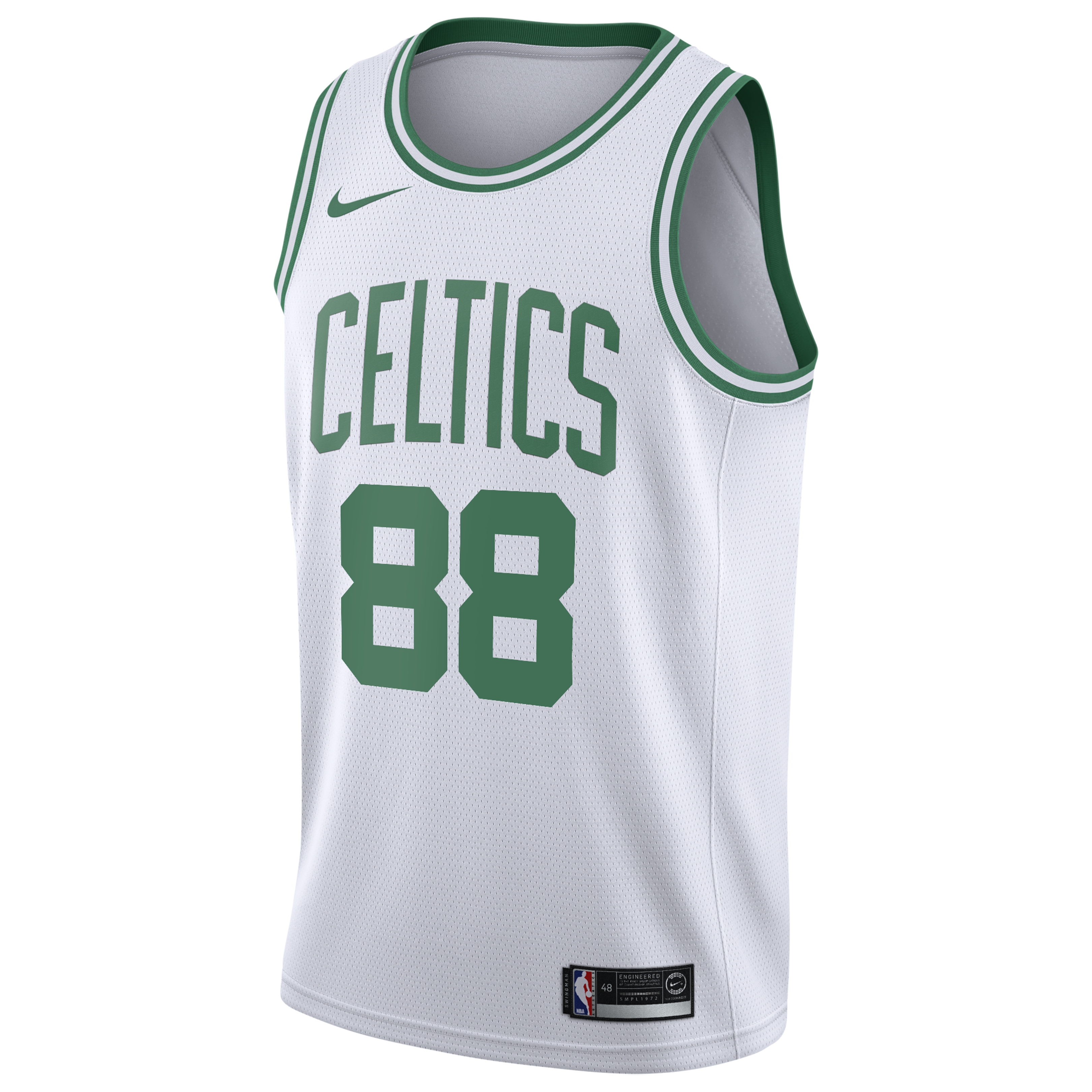 Boston Celtics Nike Association Edition Swingman Jersey - White - Neemias Queta - Youth