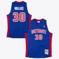 Detroit Pistons Mitchell & Ness Rasheed Wallace 2003 Swingman Authentic Jersey - Royal Blue