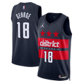 Washington Wizards Jordan Brand Statement Edition Swingman Jersey - Navy - Kyshawn George - Mens