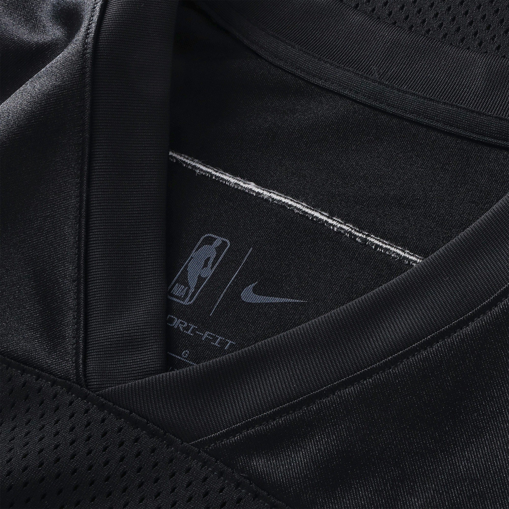 Los Angeles Lakers Nike Courtside Football Jersey - Black - Mens