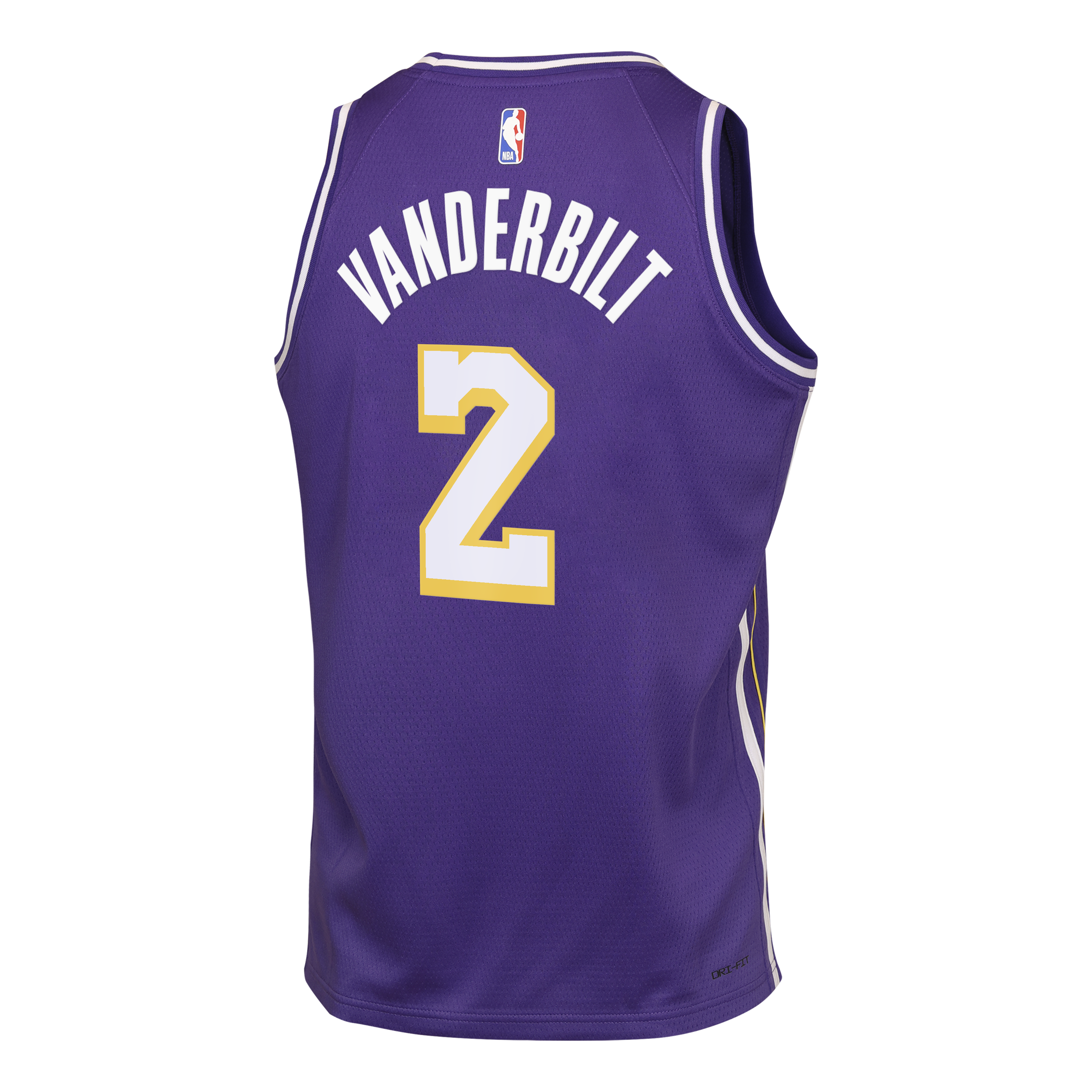 Los Angeles Lakers Jordan Brand Statement Edition Jersey - Purple - Jarred Vanderbilt - Youth