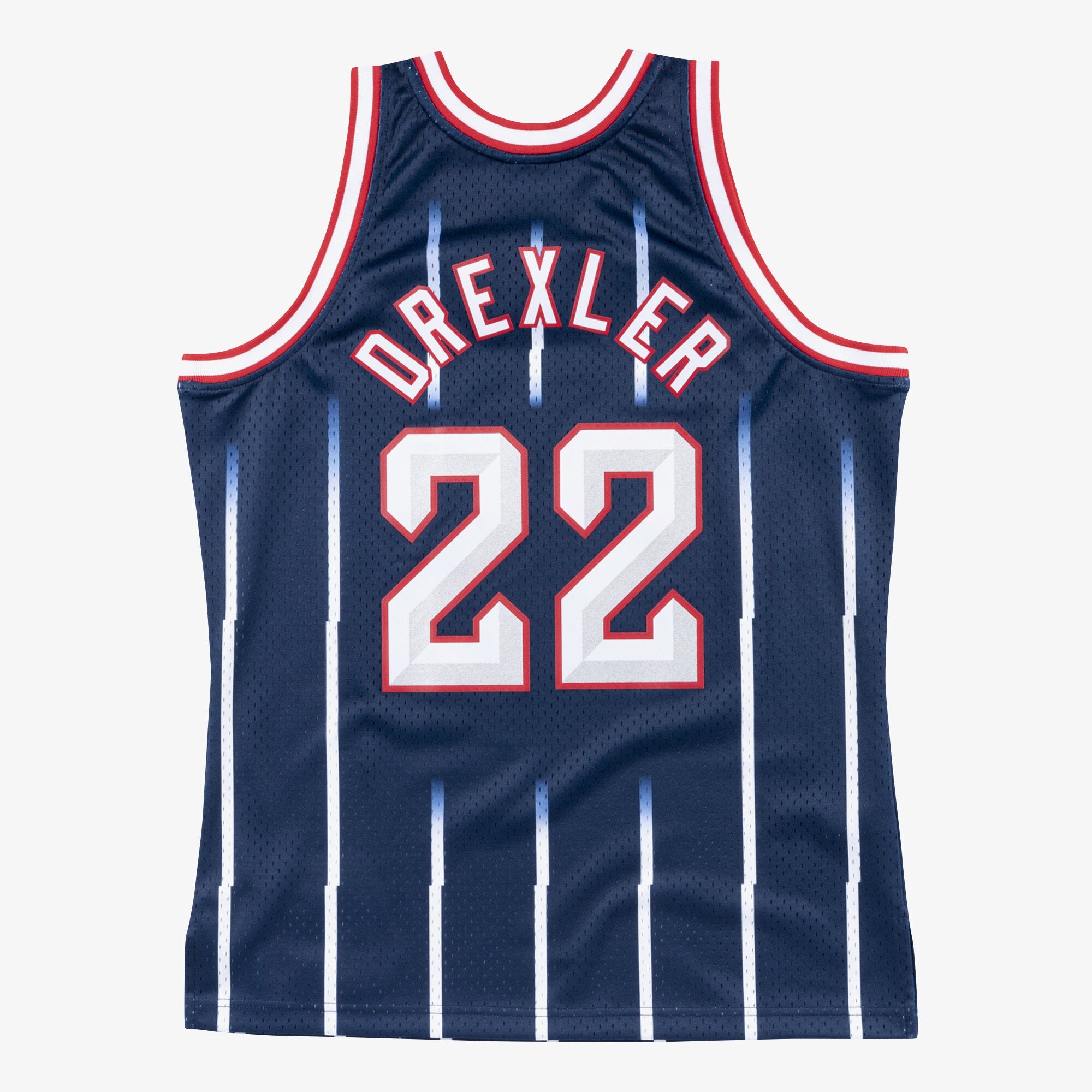 Houston Rockets Mitchell & Ness Swingman Jersey Road Clyde Drexler 1996-97