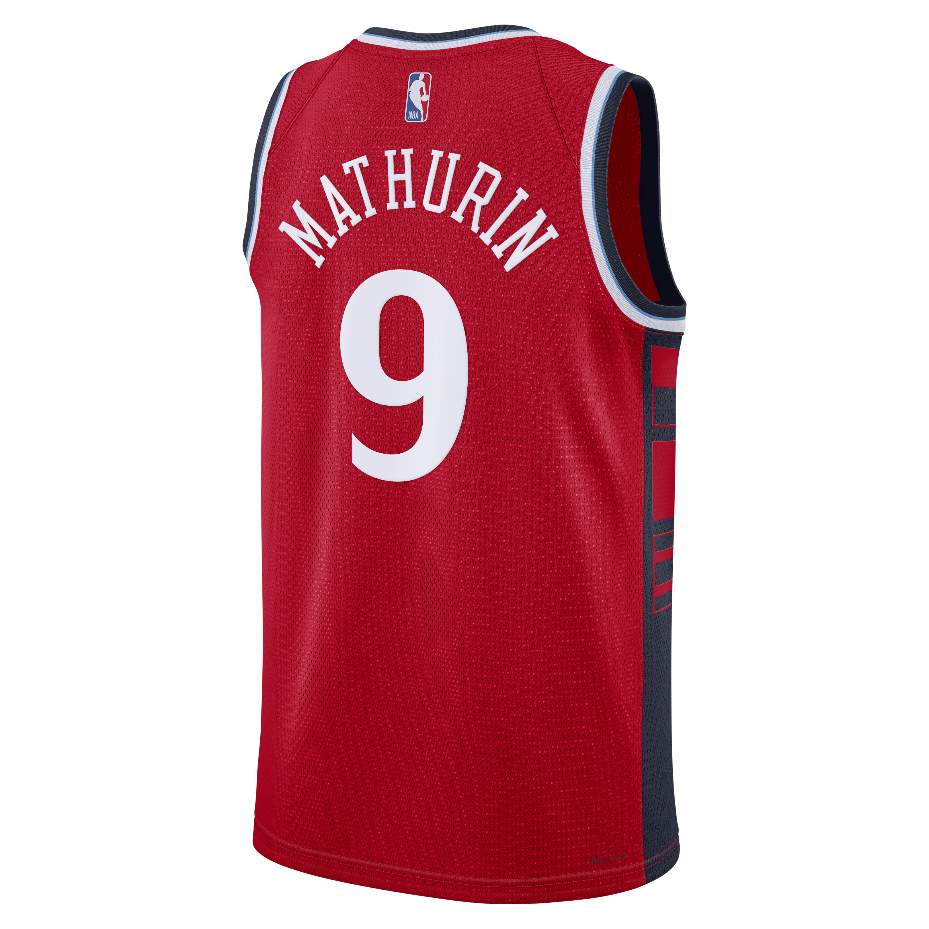 LA Clippers Jordan Brand Statement Edition Swingman Jersey - Red - Bennedict Mathurin - Mens