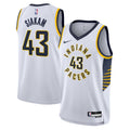 Indiana Pacers Nike Association Edition Swingman Jersey - White - Pascal Siakam - Youth