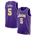 Los Angeles Lakers Jordan Brand Statement Edition Jersey - Purple - Quentin Grimes - Unisex