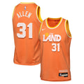 Cleveland Cavaliers Nike 2025/26 City Edition Swingman Jersey - Orange - Jarrett Allen - Youth