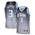 Utah Jazz Nike 2025/26 City Edition Swingman Jersey - Gray - Keyonte George - Youth