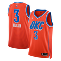 Oklahoma City Thunder Jordan Brand Statement Edition Swingman Jersey - Orange - Jared McCain - Unisex
