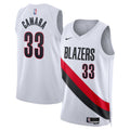 Portland Trail Blazers Nike Replica Association Edition Swingman Jersey - White - Toumani Camara - Unisex