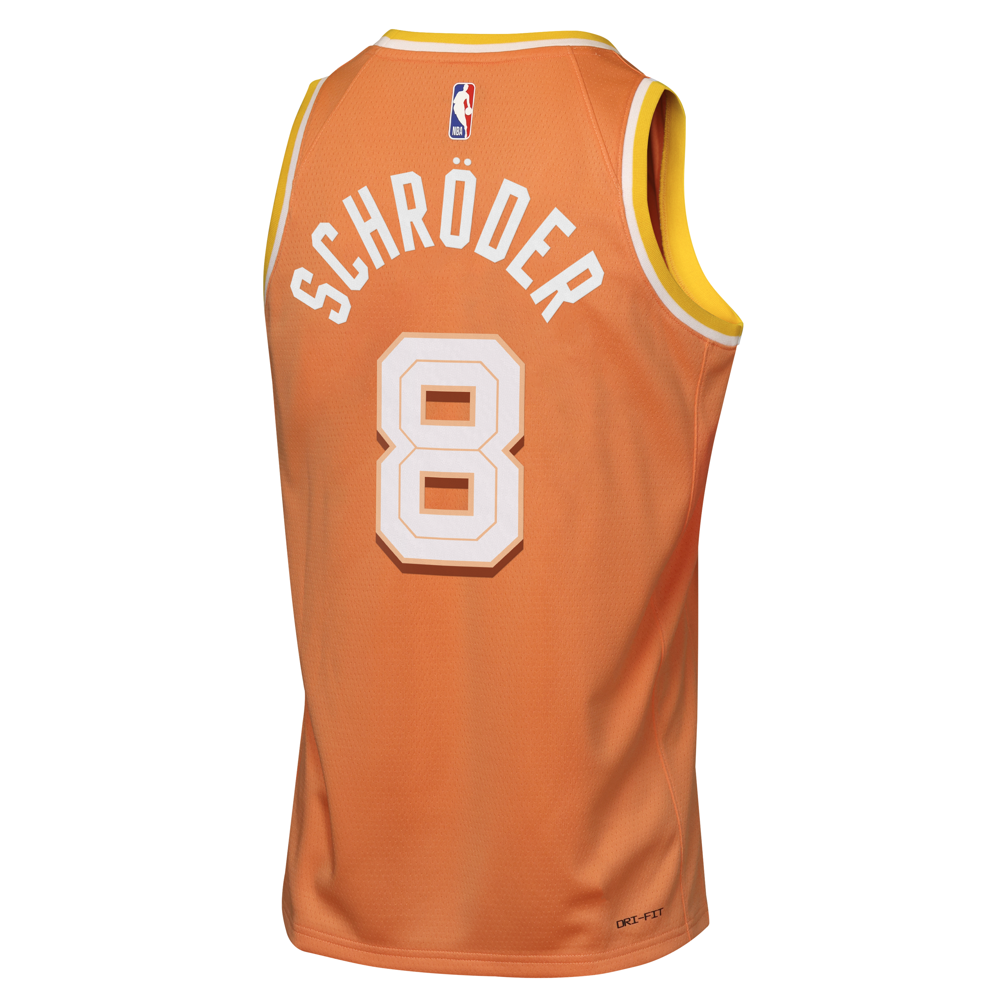 Nike Cleveland Cavaliers 2025/26 City Edition Swingman Jersey - Orange - Dennis Schröder - Youth