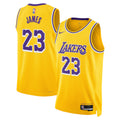 Los Angeles Lakers Nike Icon Swingman Jersey - James 23 - Mens