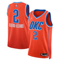 Oklahoma City Thunder Jordan Statement Edition Swingman Jersey - Orange - Shai Gilgeous-Alexander - Unisex