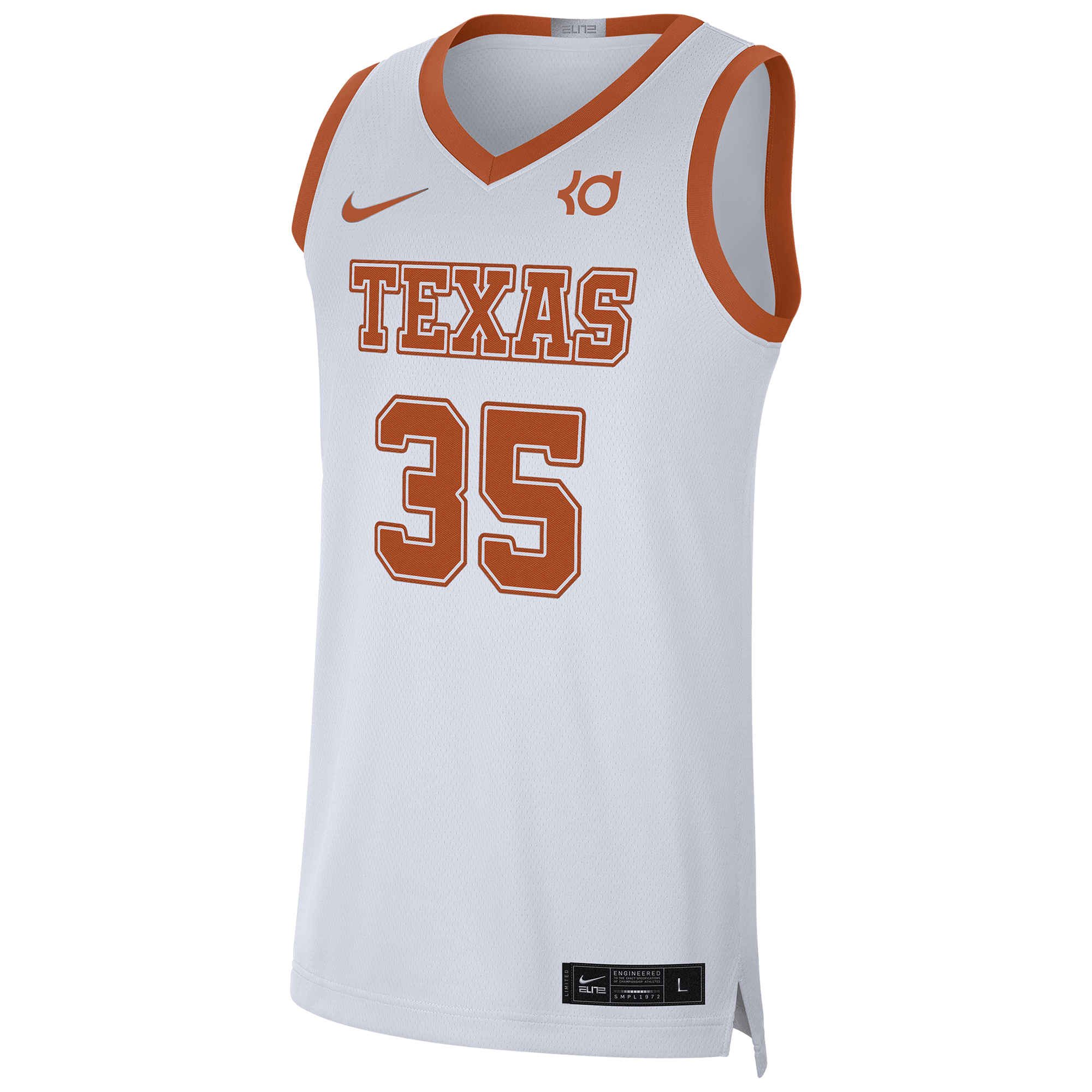 NCAA Texas Longhorns College Basketball Jersey - Kevin Durant – Mens