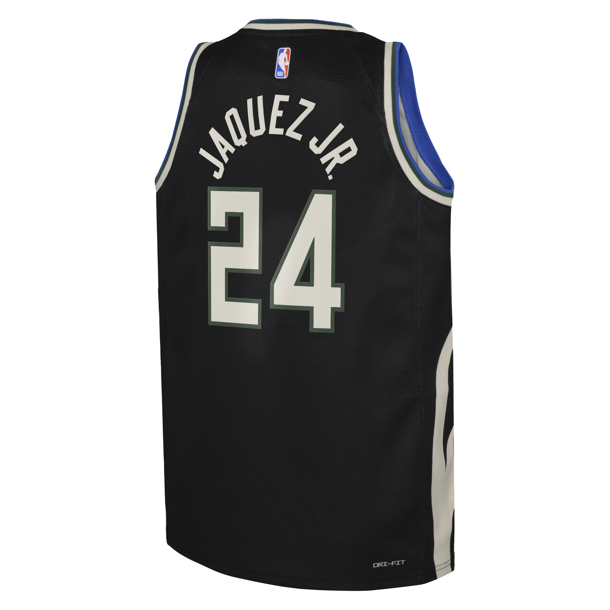 Milwaukee Bucks Jordan Brand Statement Edition Swingman Jersey - Hunter Green - Jaime Jaquez Jr. - Youth