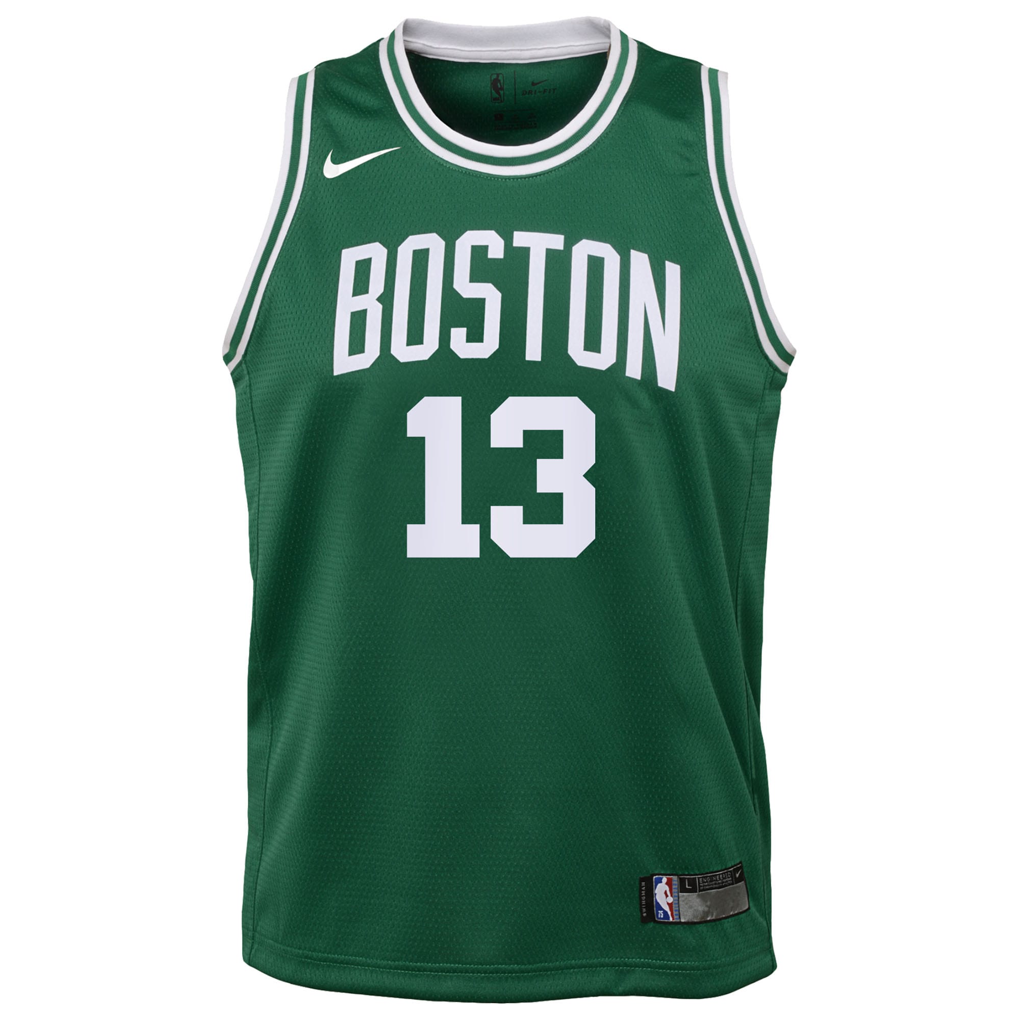 Boston Celtics Nike Icon Edition Swingman Jersey - Kelly Green - Paul George - Youth